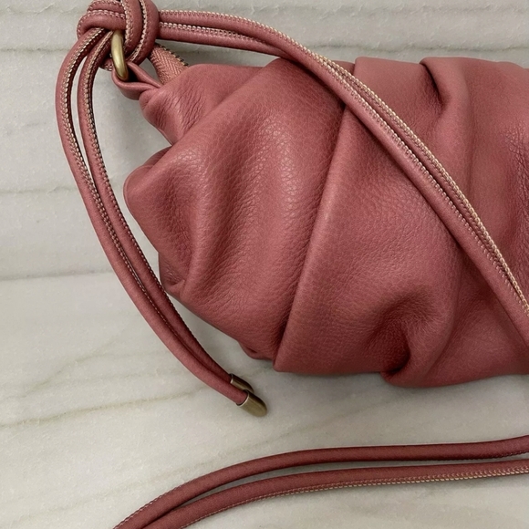 Anthropologie Crossbody Dusty Rose Pink Color - Picture 9 of 9